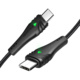 Mcdodo Manta Type-C na Type-C kabel PD 1.5m, černá