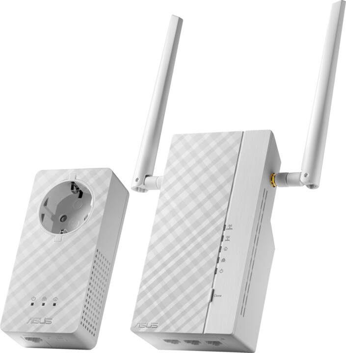 ASUS PL-AC56, 1200Mb/s Wi-Fi souprava HomePlug® AV500 Powerline Extender Kit_1401413048