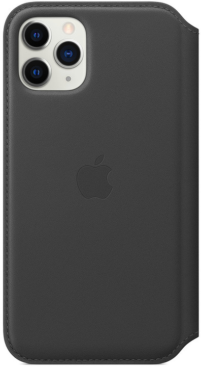 Apple kožené pouzdro Folio na iPhone 11 Pro, černá_36609495