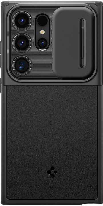 Spigen ochranný kryt Optik Armor s krytkou fotoaparátu pro Samsung Galaxy S24 Ultra, černá_1221984298