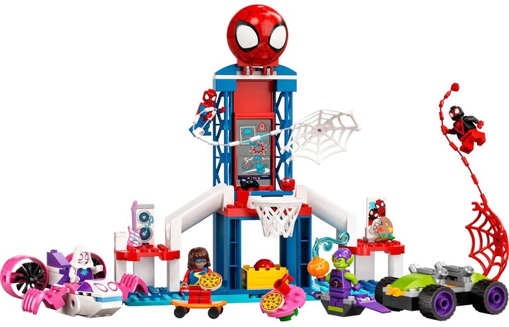 LEGO® Marvel Super Heroes 10784 Spider-Man a pavoučí základna_370398916