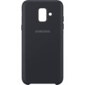 Samsung A6 dvouvrstvý ochranný zadní kryt, černá