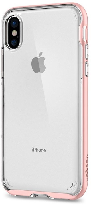 Spigen Neo Hybrid Crystal pro iPhone X, rose gold_1928972257