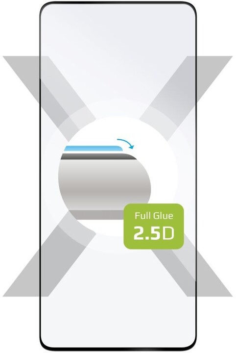 FIXED ochranné sklo Full-Cover pro Realme 11 Pro, lepení přes celý displej, černá_810745507