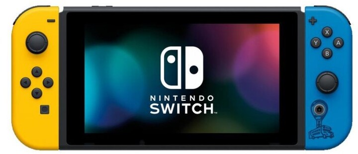 Nintendo Switch Fortnite Special Edition, žlutá/modrá_2003770945