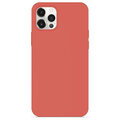 EPICO Silikonový kryt na iPhone 12/12 Pro s podporou uchycení MagSafe, citrus pink