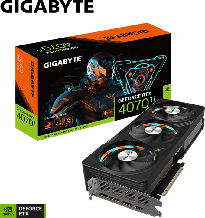 GIGABYTE GeForce RTX 4070 Ti GAMING OC V2 12G, 12GB GDDR6X_272927681