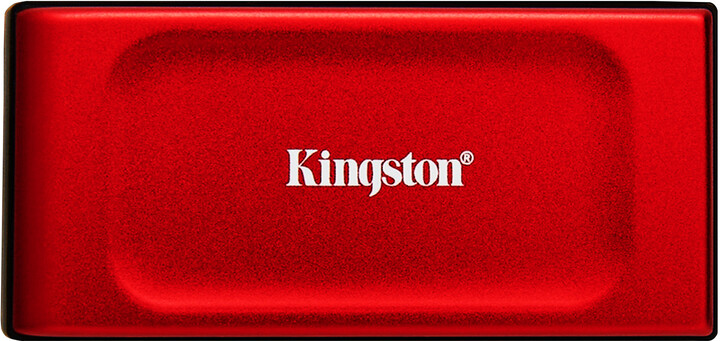 Kingston XS1000 - 2TB, červená_743607789