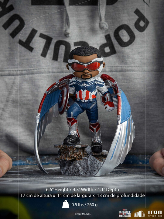 Figurka Mini Co. Captain America - Sam Wilson_407462890