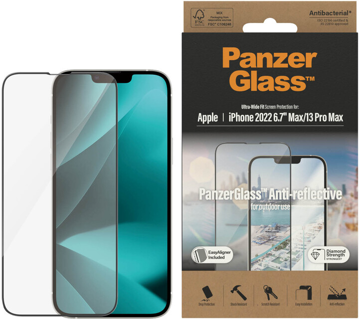 PanzerGlass ochranné sklo pro Apple iPhone 14 Plus/13 Pro Max s Anti-reflexní vrstvou a_1367659219