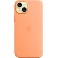 Apple Silikonový kryt s MagSafe pro iPhone 15 Plus, sorbetově oranžová_1316259363
