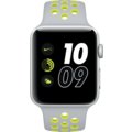 Apple Watch Nike + 42mm Silver Aluminium Case with Flat Silver/Volt Nike Sport Band_985308258