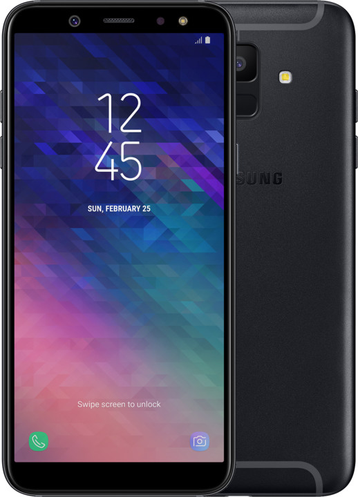 Samsung Galaxy A6 (SM-A600), 3GB/32GB, černá_862398141