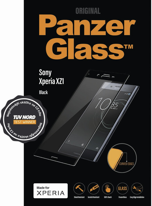PanzerGlass Premium pro Sony Xperia XZ1, černé_538840242