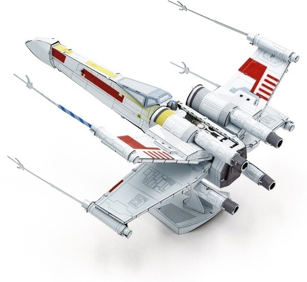 Stavebnice ICONX Star Wars - X-Wing Starfighter, kovová_1148568784