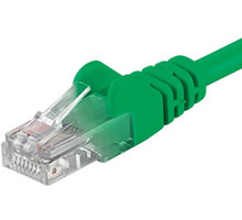 UTP síťový kabel kat.6 PC-HUB - 0,25m, zelená_1154526536