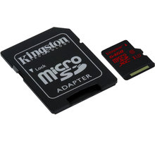 Kingston Micro SDXC 64GB Class 10 UHS-I U3 + SD adaptér_1571704340