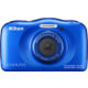 Nikon Coolpix W100, modrá + Backpack kit