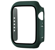 COTEetCI polykarbonátové pouzdro s ochranou displeje pro Apple Watch 7 41mm, zelená