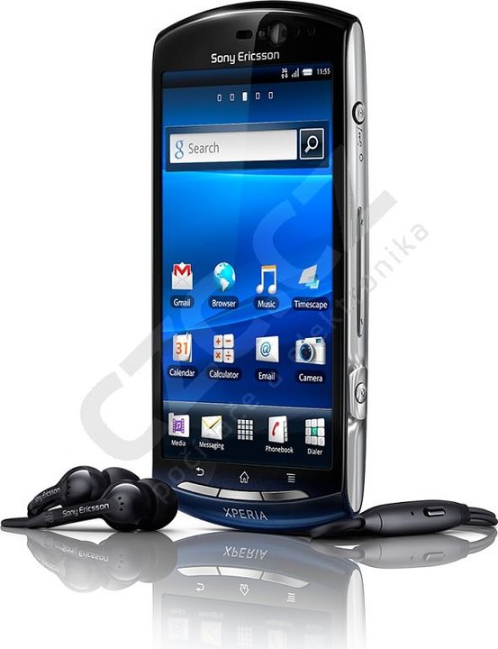 Sony Ericsson Xperia NEO (MT15i), Blue Gradient_1245236425