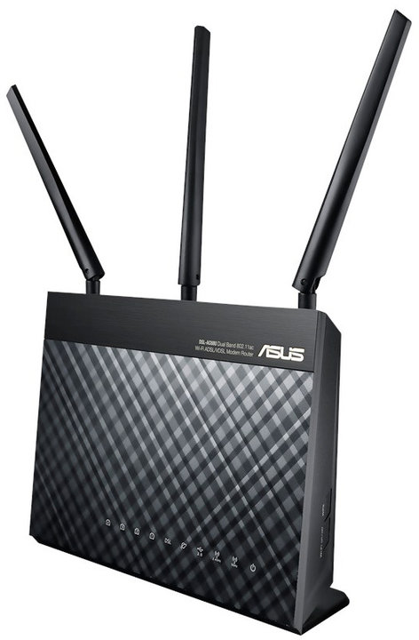 ASUS DSL-AC68U, AC1900, Dual-band Wi-Fi VDSL2/ADSL Aimesh Modem Router, 1x100/1000_1262125026