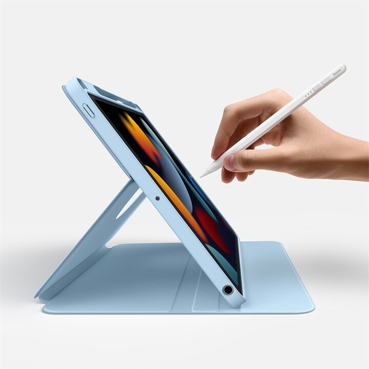 Baseus magnetický ochranný kryt Minimalist Series pro Apple iPad 10.2&quot;, modrá_1034149650