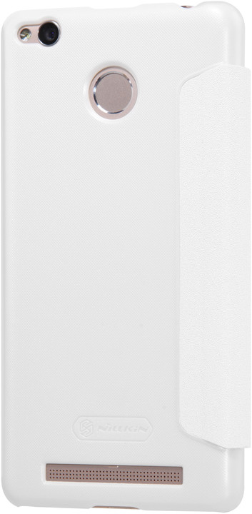 Nillkin Sparkle Leather Case pro Xiaomi Redmi 3 Pro, bílá_570590210