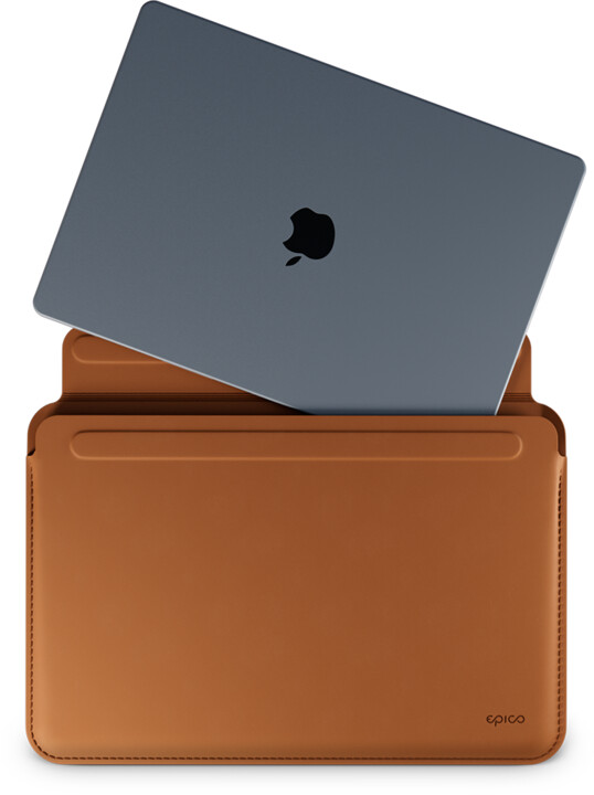 EPICO kožený obal pro Apple MacBook Air/Pro 13,3&quot;, hnědá_1092157157