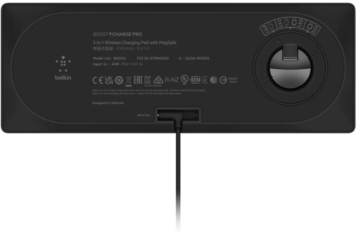 Belkin bezdrátová nabíječka Boost Charge Pro MagSafe 1v1, černá_419024382