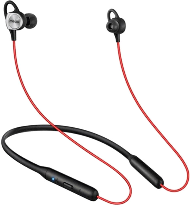 Meizu Bluetooth sluchátka EP52, černá-červená_1046691432