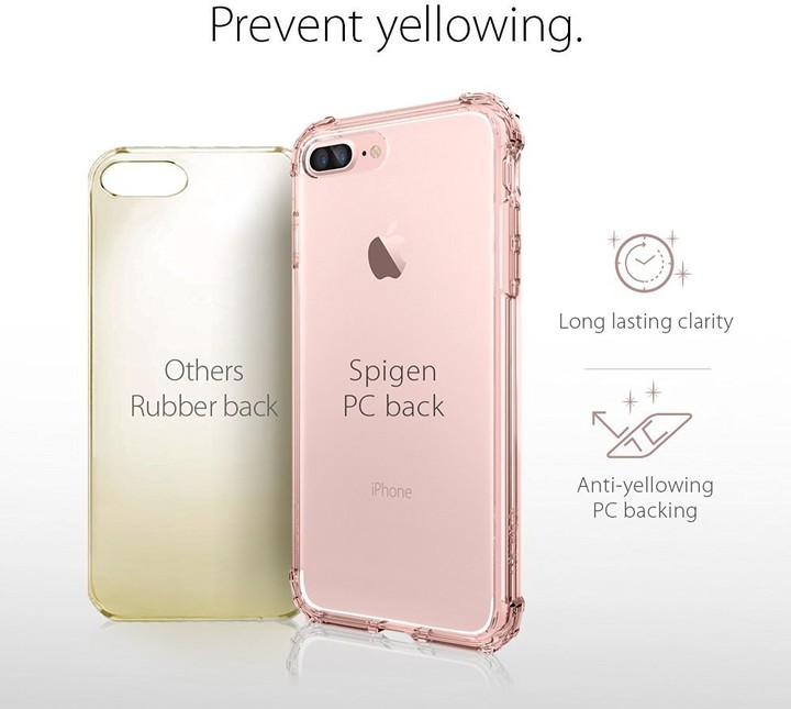 Spigen Crystal Shell pro iPhone 7 Plus, rose crystal_2079760346
