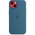 Apple silikonový kryt s MagSafe pro iPhone 13, ledňáčkově modrá_664543248
