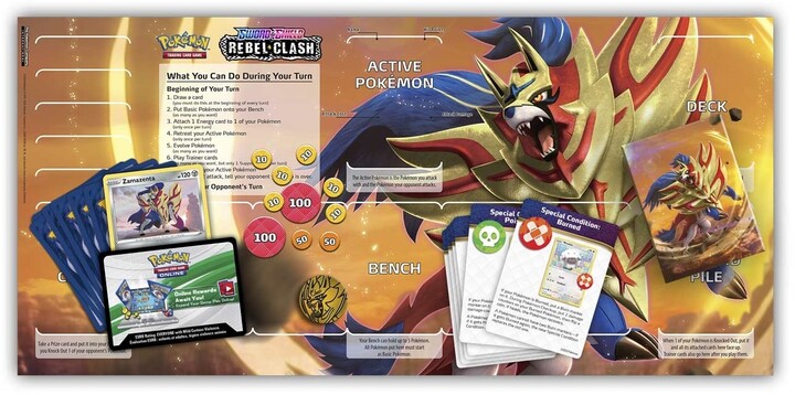 Pokémon TCG: Sword and Shield - Rebel Clash Zamazenta Theme Deck_2082563761