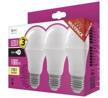 Emos LED žárovka Classic A60 10.5W E27 3 ks, teplá bílá_1545171996