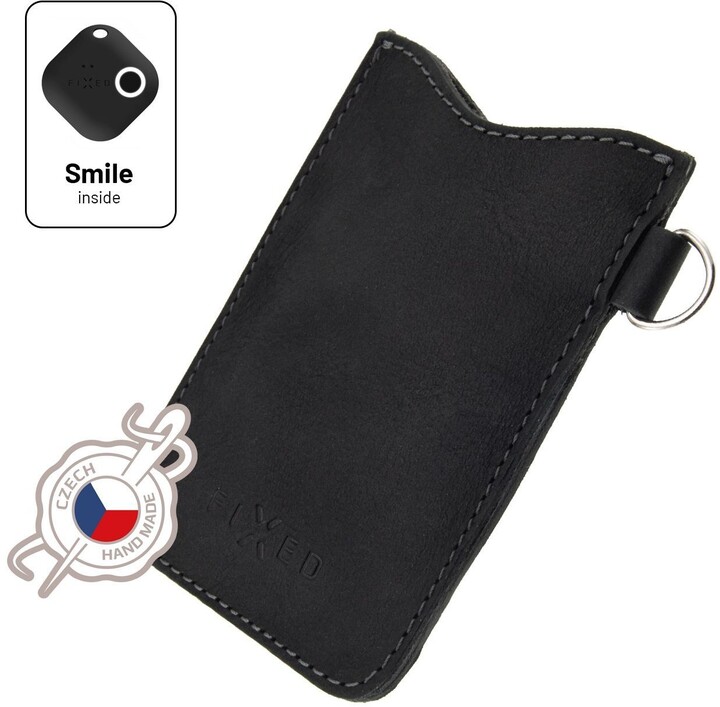 FIXED peněženka Smile Cards se smart trackerem, černá_483456987