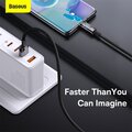 Baseus datový kabel Explorer Series s inteligentním vypnutím USB-A - USB-C, 100W, 2m, černá_2004403115