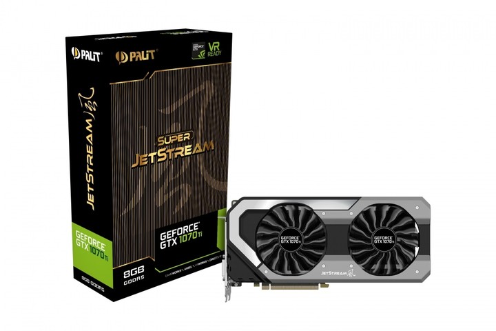 PALiT GeForce GTX 1070 Ti Super JetStream, 8GB GDDR5_1998951624