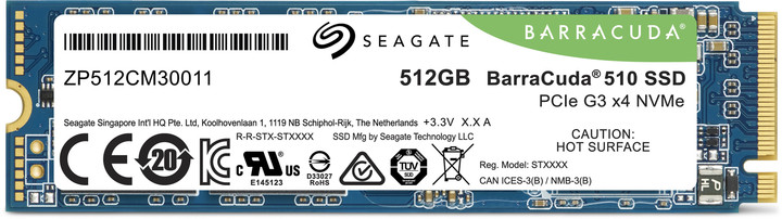 Seagate BarraCuda 510, M.2 - 512GB_1290490176