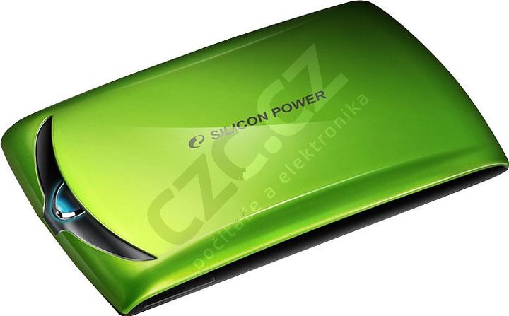 Silicon Power Stream S10 - 750GB, Zelený_1322446566