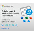 3 měsíce navíc k ročnímu předplatnému Microsoft 365? Ano, prosím!