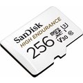 SanDisk Micro SDXC High Endurance 256GB 100MB/s UHS-I U3 + SD adaptér_636080695
