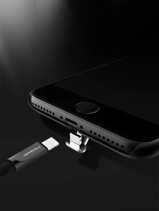 Mcdodo zadní kryt s podporou QI nabíjení pro Apple iPhone 6/6S/7, černá_1750355145