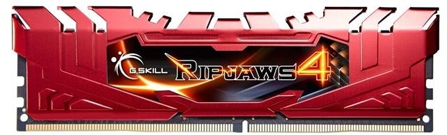 G.SKill Ripjaws4 32GB (4x8GB) DDR4 2666 CL15, červená_83426252