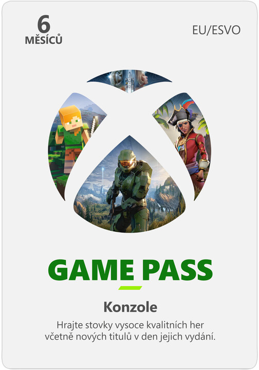Xbox Game Pass 6 měsíců - elektronicky_2038214