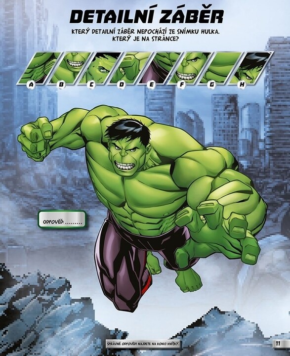 Kniha Marvel Avengers: Hulk - 1001 samolepek_450134976