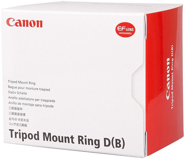Canon camera tripod mount ring D - černá_1578102044