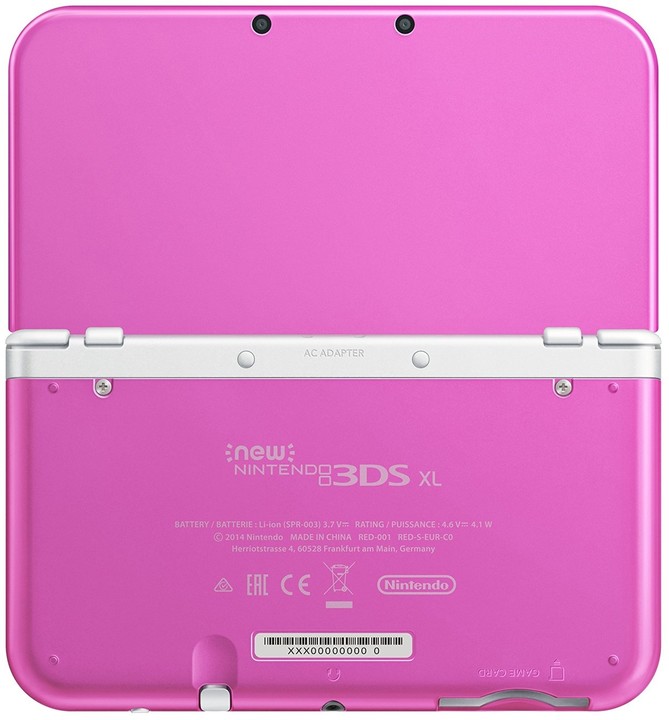 Nintendo New 3DS XL, růžová/bílá_1678852396