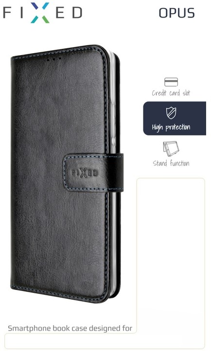 FIXED Opus pouzdro typu kniha pro Motorola Moto G5, černé_7664330