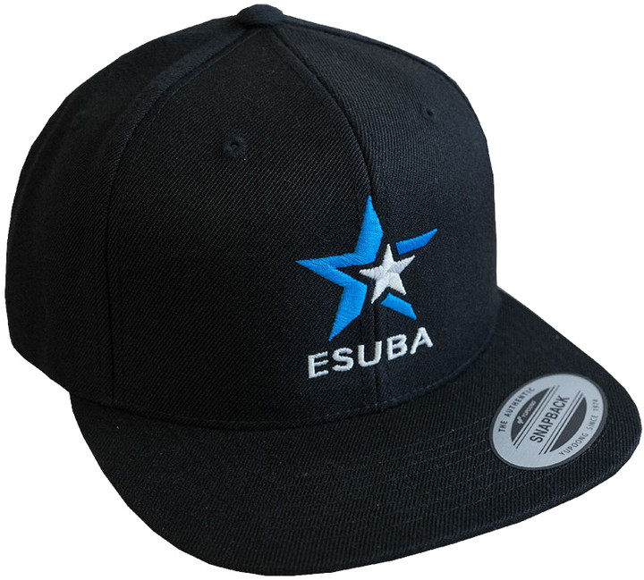 eSuba Snapback modré logo_154116316