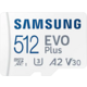 Samsung EVO Plus (2021) SDXC 512GB UHS-I (Class 10) + adaptér Poukaz 200 Kč na nákup na Mall.cz